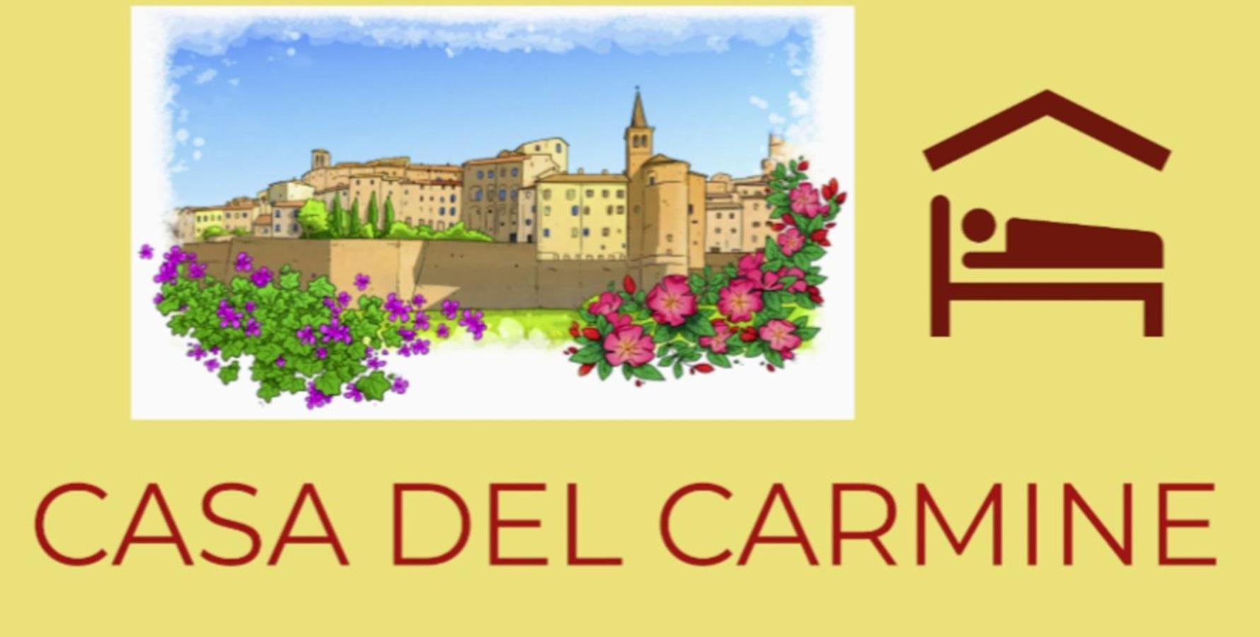 Villa Casa Del Carmine Anghiari Exterior foto